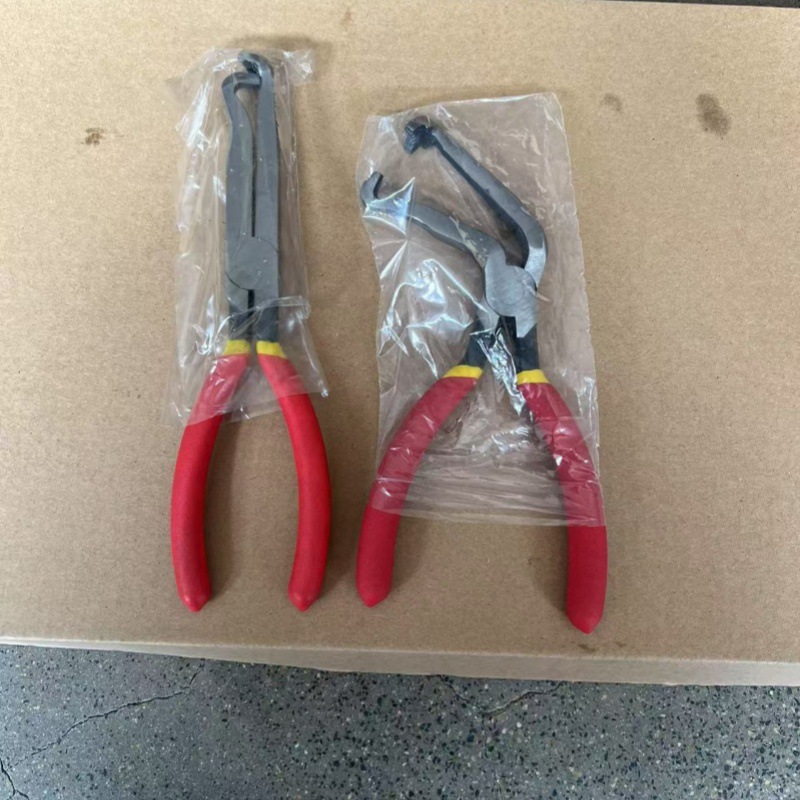 (Прямой + изогнутый) Комплект желто-красной ручки