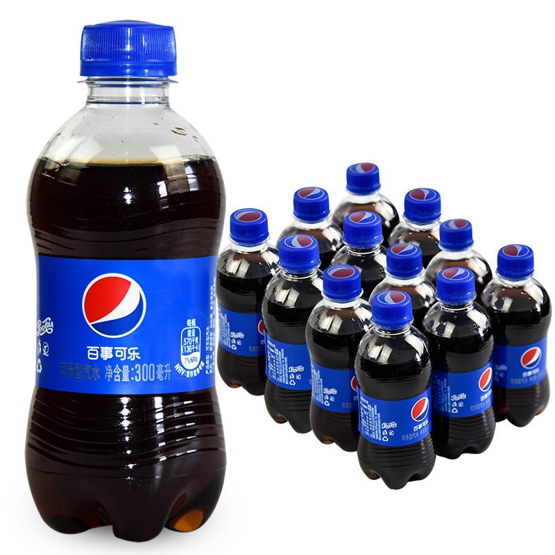 Whole Box of Soda Drinks 300ml 24 Bottles Small Cola Mini Cola Small Bottles of Cola Wholesale