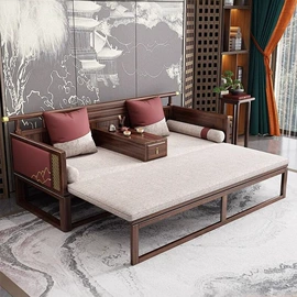 实木床;皮艺床;实木沙发