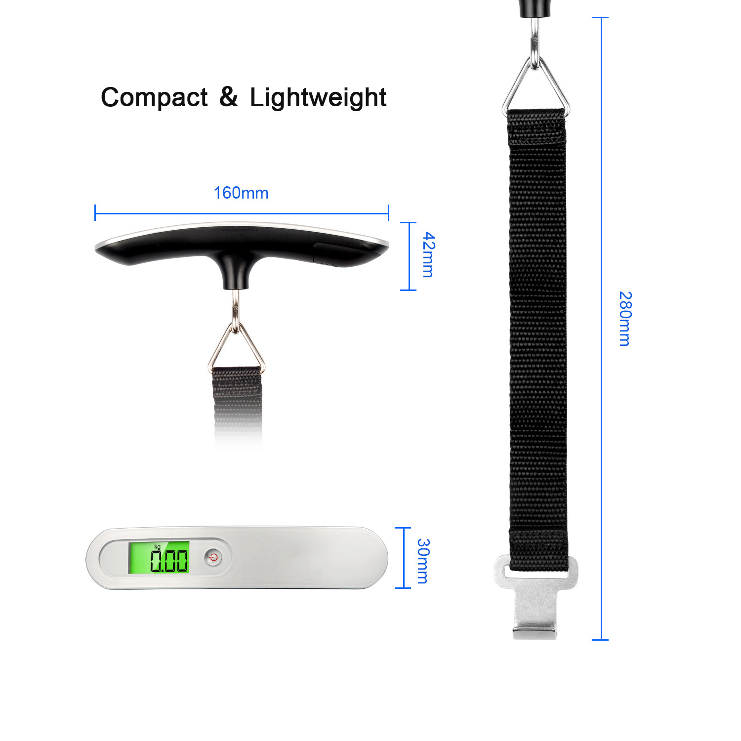 Portable Electronic Luggage Scale 3