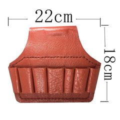 Men's Multi-Function Waist Pouch: Compact Leather Tool Kit for Electricians—Durable, Thickened Pure Cowhide Design for On-the-Go Repairs