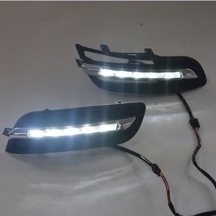 Suitable for Nissan 10-12 Teana Special Daytime Running Light Yellow Light Steering Led Driving Front Fog Light Direct Sale