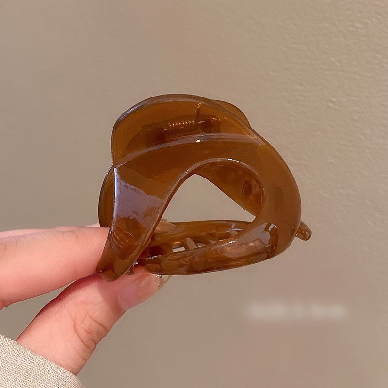 半扎发头饰高级感抓夹小号简约发饰精致珍珠发夹韩系百搭夹子发卡|undefined