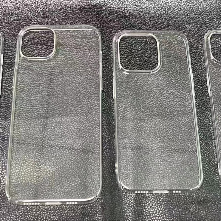 Suitable for Apple 14 Mobile Phone Case Transparent Iphone13Promax Anti-Fall 12 Hard Shell 15 Anti-Scratch Pc Durable