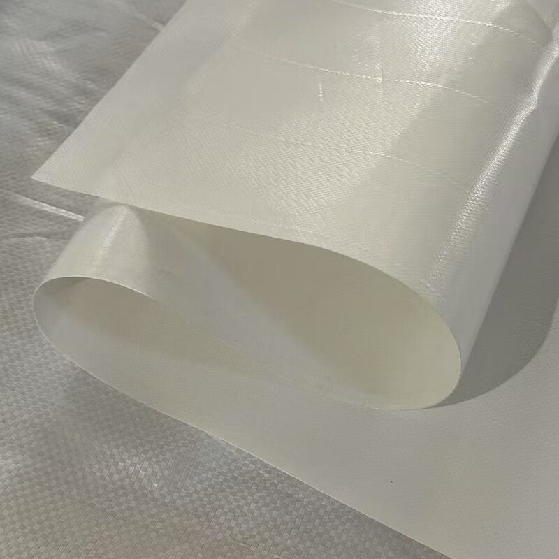 白いナイフスクレーパー布 PVC ポリ塩化ビニール防雨防水抗浸透性厚いキャンバス屋外テントトップ布|undefined