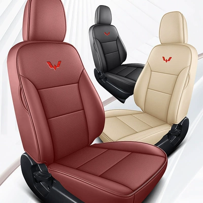 Wuling Yangguang üçün dəri oturacaq örtüyü, nəfəs alan, dörd fəsil.