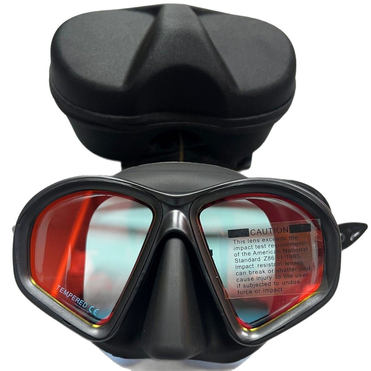 diving goggles mask snorkeling tube transparent silicone full dry mask men's and women's adult suit products