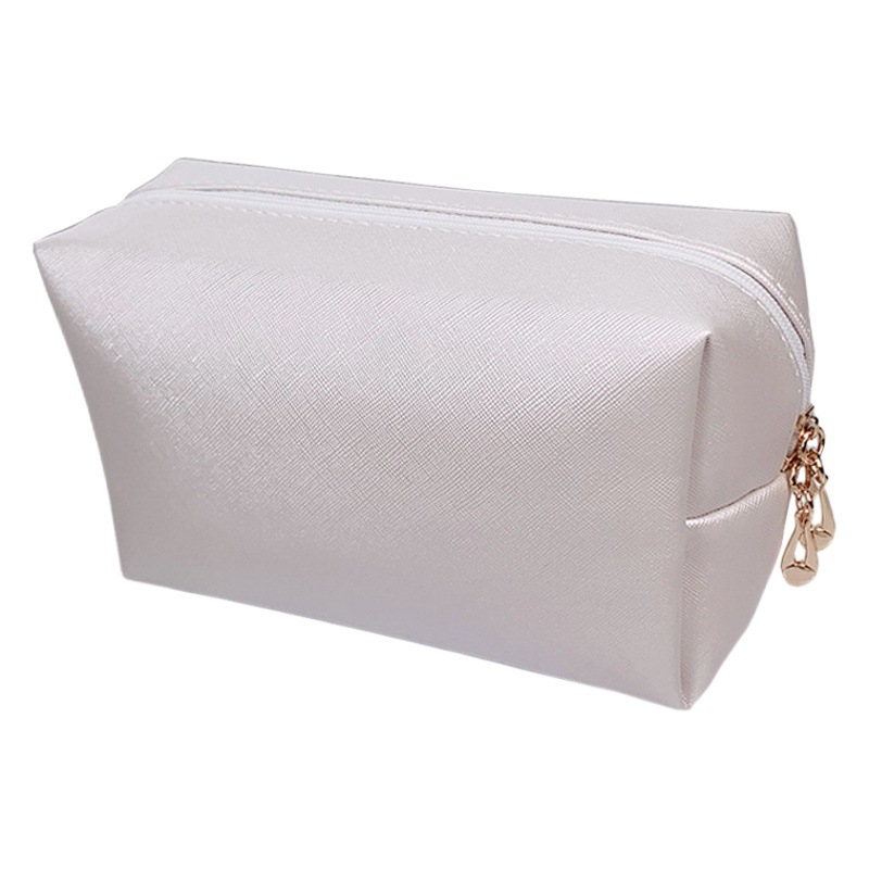 Cross-border Hot Selling Dopamine Color Makeup Storage Small Square Bag Simple Solid Color Octagonal Bag Portable Large Capacity Wash Bag