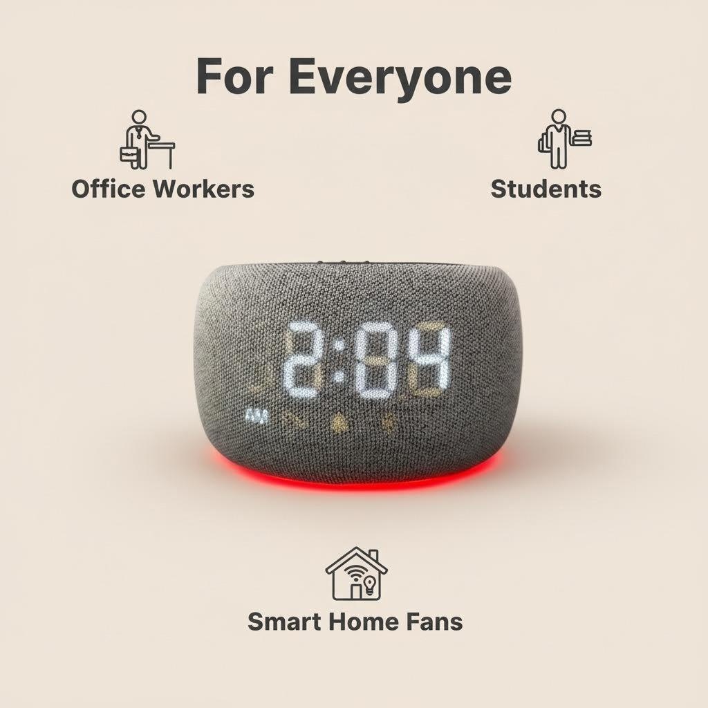 Ruido blanco máquina de sueño comercio exterior retro Bluetooth conexión de sonido polvo de ruido reloj USB cargar altavoz pequeño