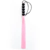 Pink five-bead rubber whip 35cm