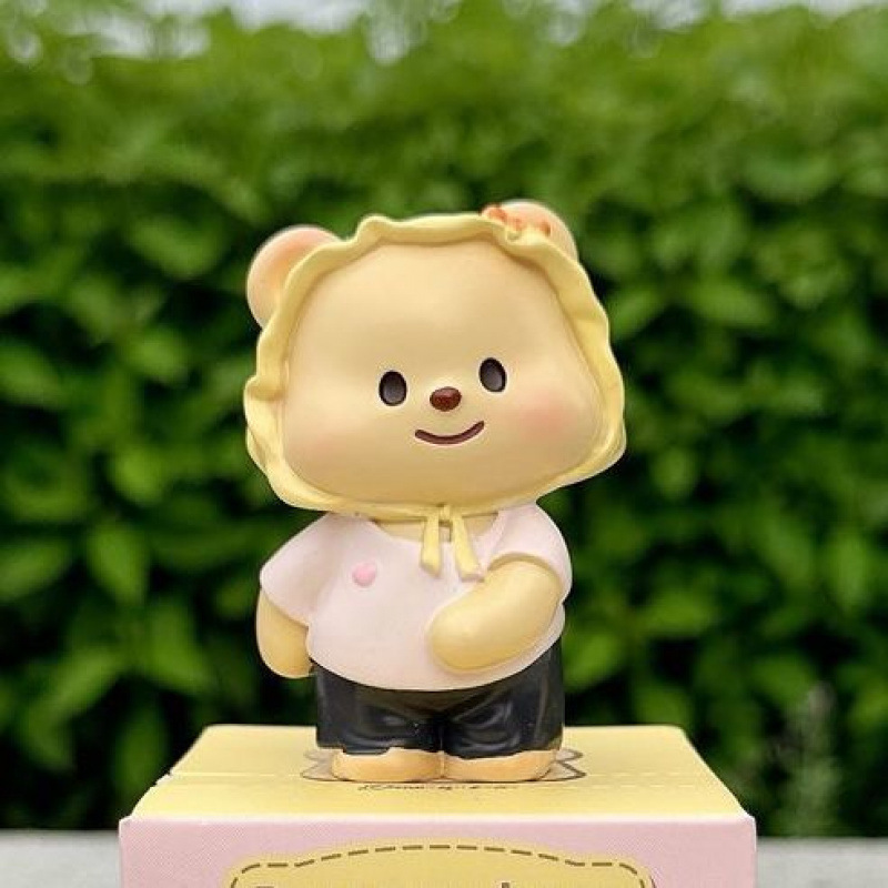 网红黄油小熊换装盲盒奶油小熊周边公仔可爱桌面摆件玩偶生日礼物|undefined