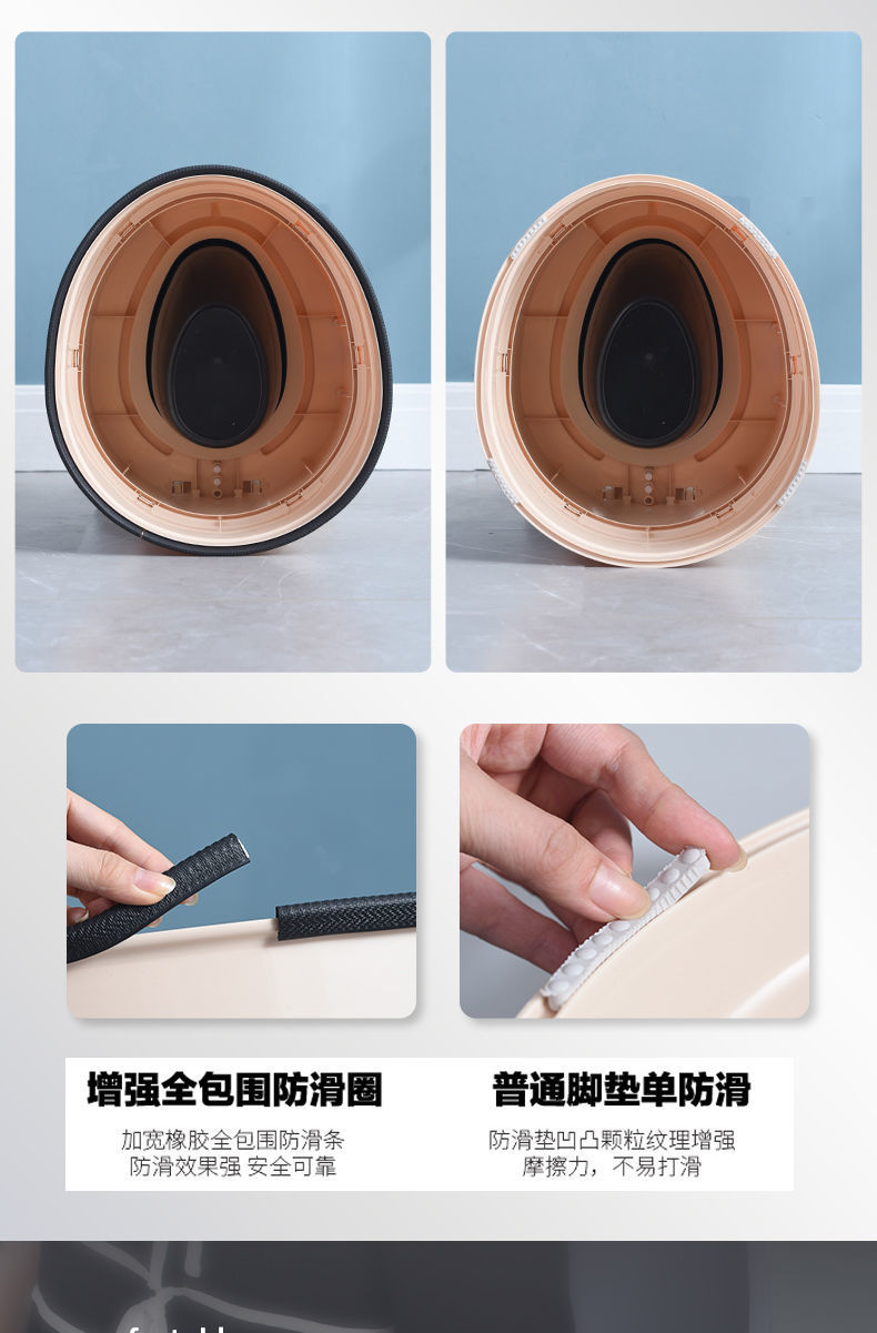 Covered toilet stool, mobile toilet, suitable for pregnant women, camping workers, 80-year-old grandma, manufacturer, one piece, cross-border direct delivery undefined