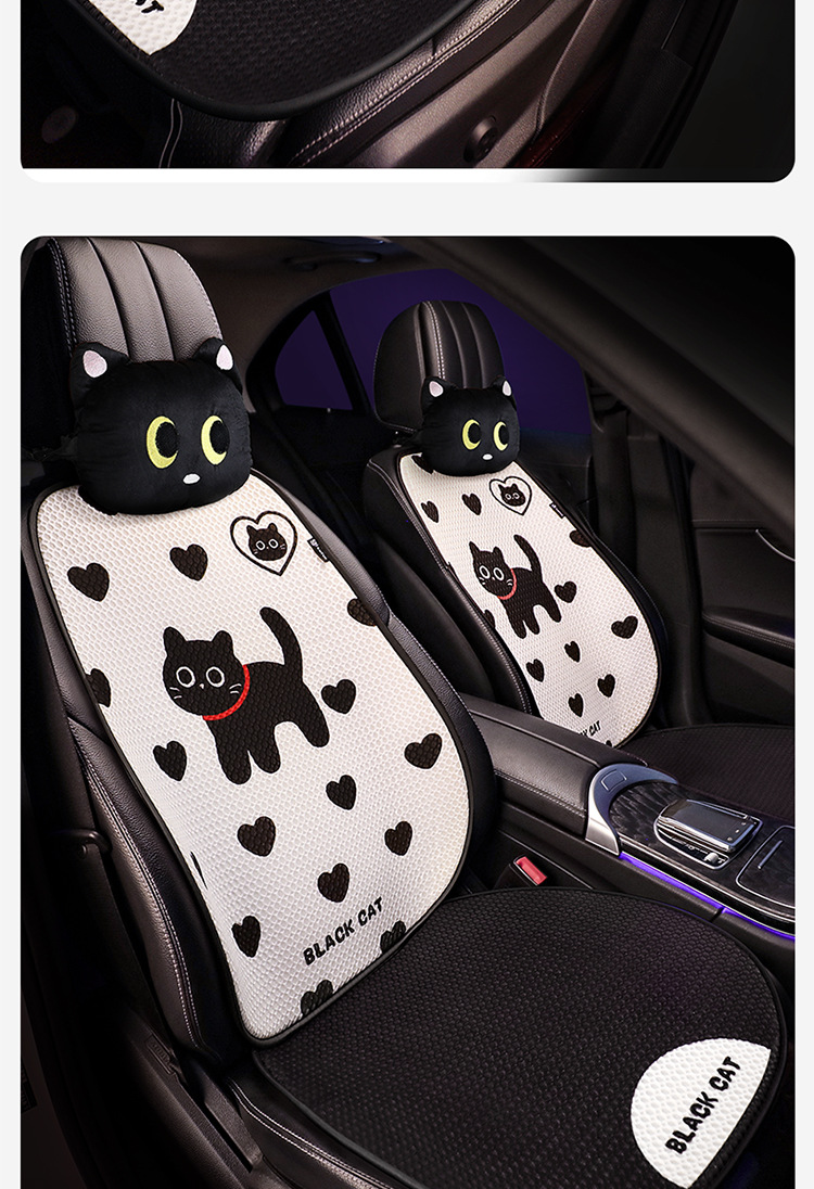 Suitable for Changan Nuomi 2025/24/23 New Model Five-Seater Half-Covered Car Seat Cushion, Breathable Four-Season Seat Cushion