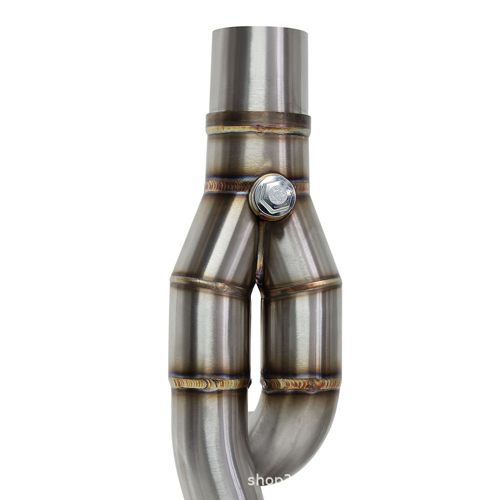 Suitable for Motorcycle Exhaust Pipe Modification Gsxr600/750 Stainless Steel Front Section to Connect to the Original Tail Section