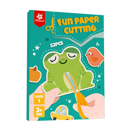 Pinwheel Paper Cutting Book Children's Handcraft Introduction DIY Kit Kindergarten 3D Stereoscopic Educational Toy 3 to 6 Years Old