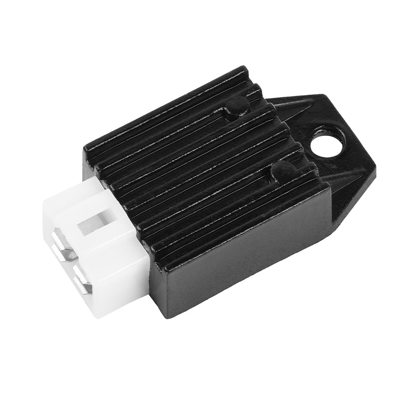 GY6-125 de motocicleta asistida Rectificador de cuatro líneas y cinco líneas Haomai Guangyang Scooter regulador de voltaje de silicio único