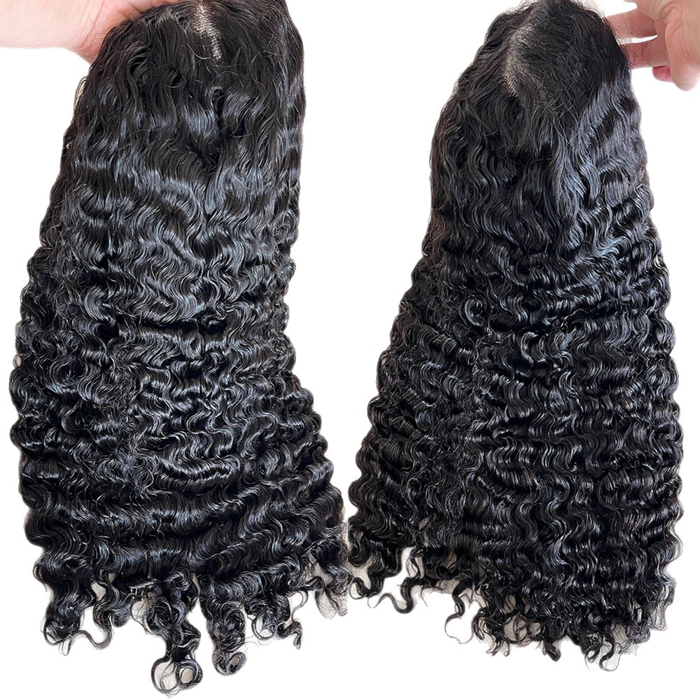 Cabello humano vietnamita cabello real birmano rizado 13x4SDD peluca cubierta África
