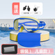 4900 bagged blue and yellow + nose clip + silicone cap blue