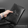 new pattern 2022 man Handbag Grab bag Men's bag Soft leather leisure time Envelope bag capacity business affairs clutch bag