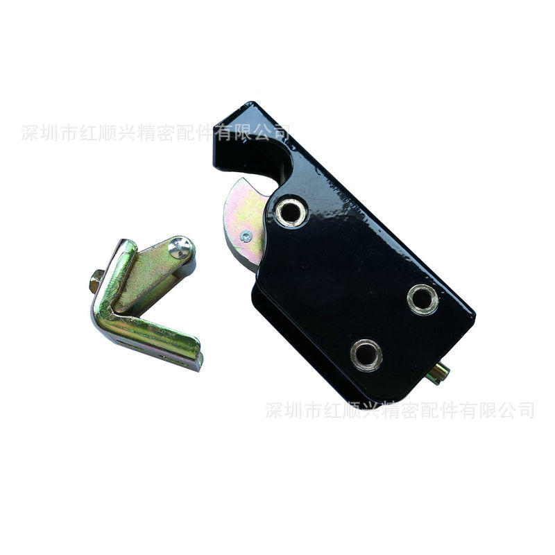 批发供应红顺兴烤箱门锁HS-120-1可调碰扣 弹簧门锁 烘箱压力碰锁