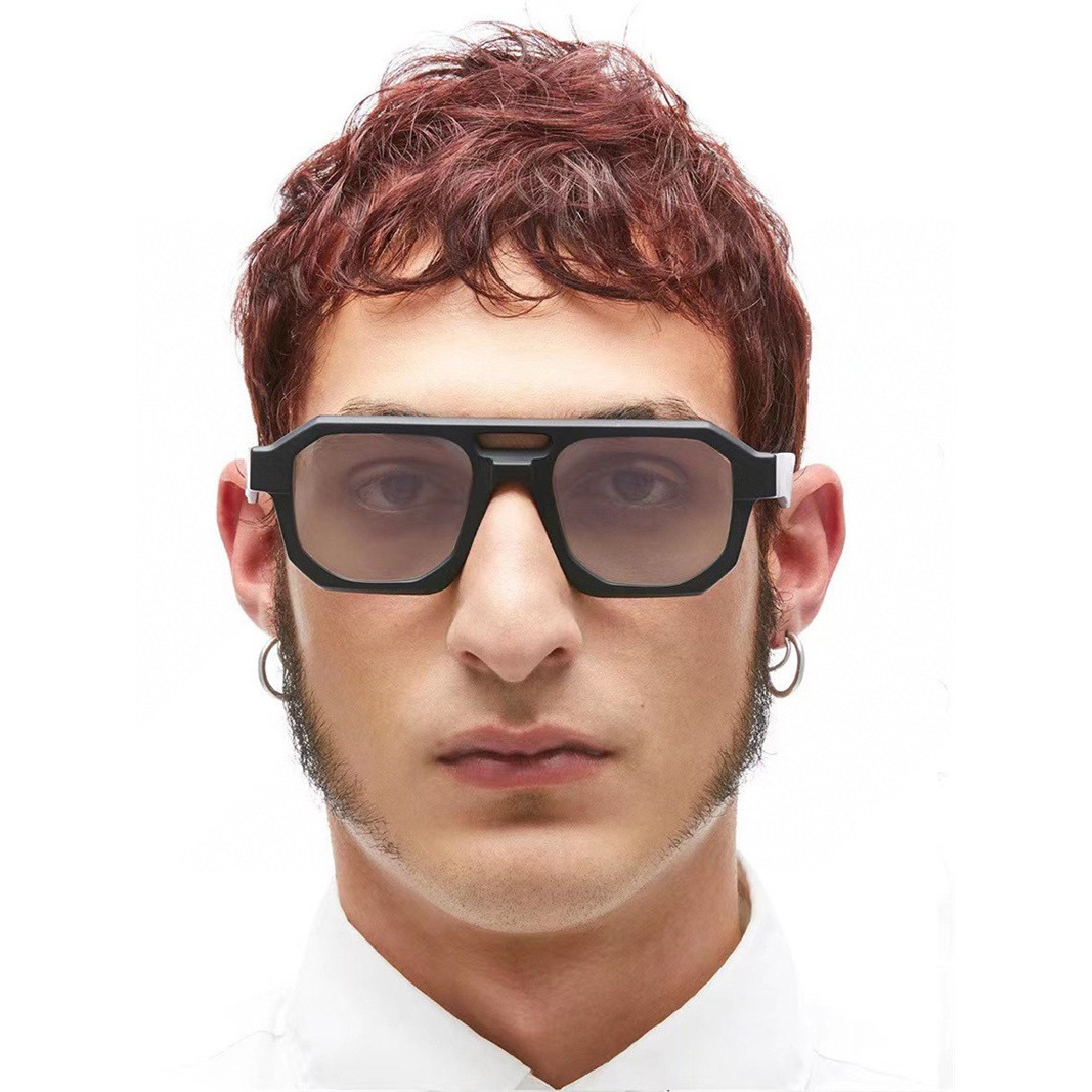 Gafas de sol los hombres personalizada punk tecnología moda gafas nuevo estilo ins europeo y americano 99938