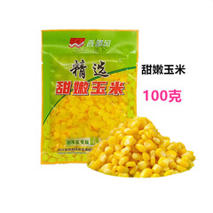 Western style fresh rice corn, sweet waxy corn raft fishing corn, carp and grass bait, 60 bags per piece