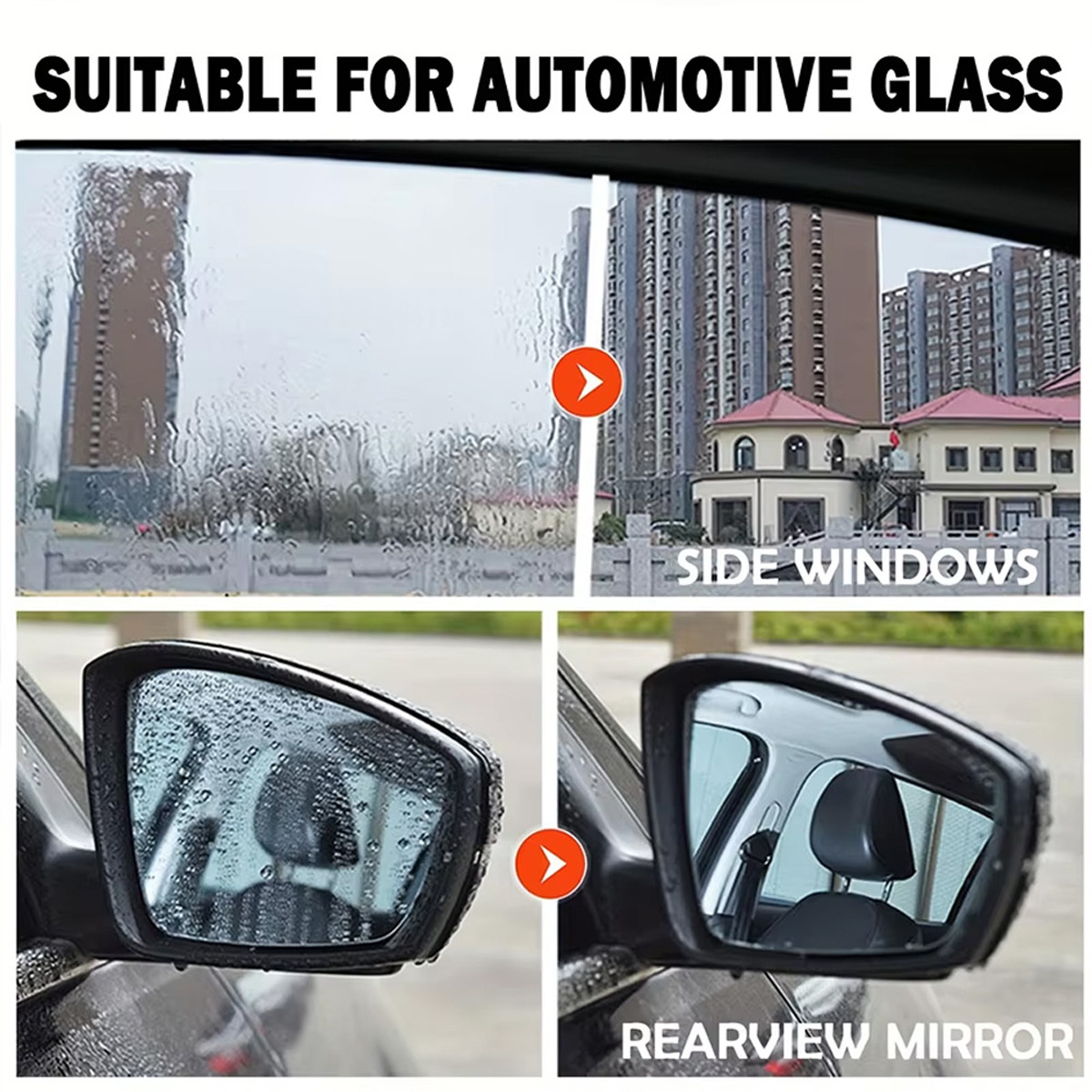 YT303 car glass anti-fog agent is exclusively for cross-border supply, used for rearview mirrors and car window glass to prevent fogging, rain, and water adhesion