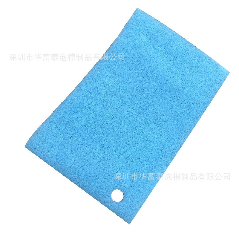 化妆纹身绣眉漂唇半壁针蓝色海绵片 纹绣针纹绣机器色料隔离海绵