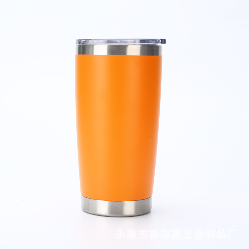 Amazon se especializa en vasos para automóvil de 20 oz, acero inoxidable 304 con aislamiento de doble capa para retención de calor y frío, práctico vaso para hielo con soporte para automóvil, ideal para regalo.