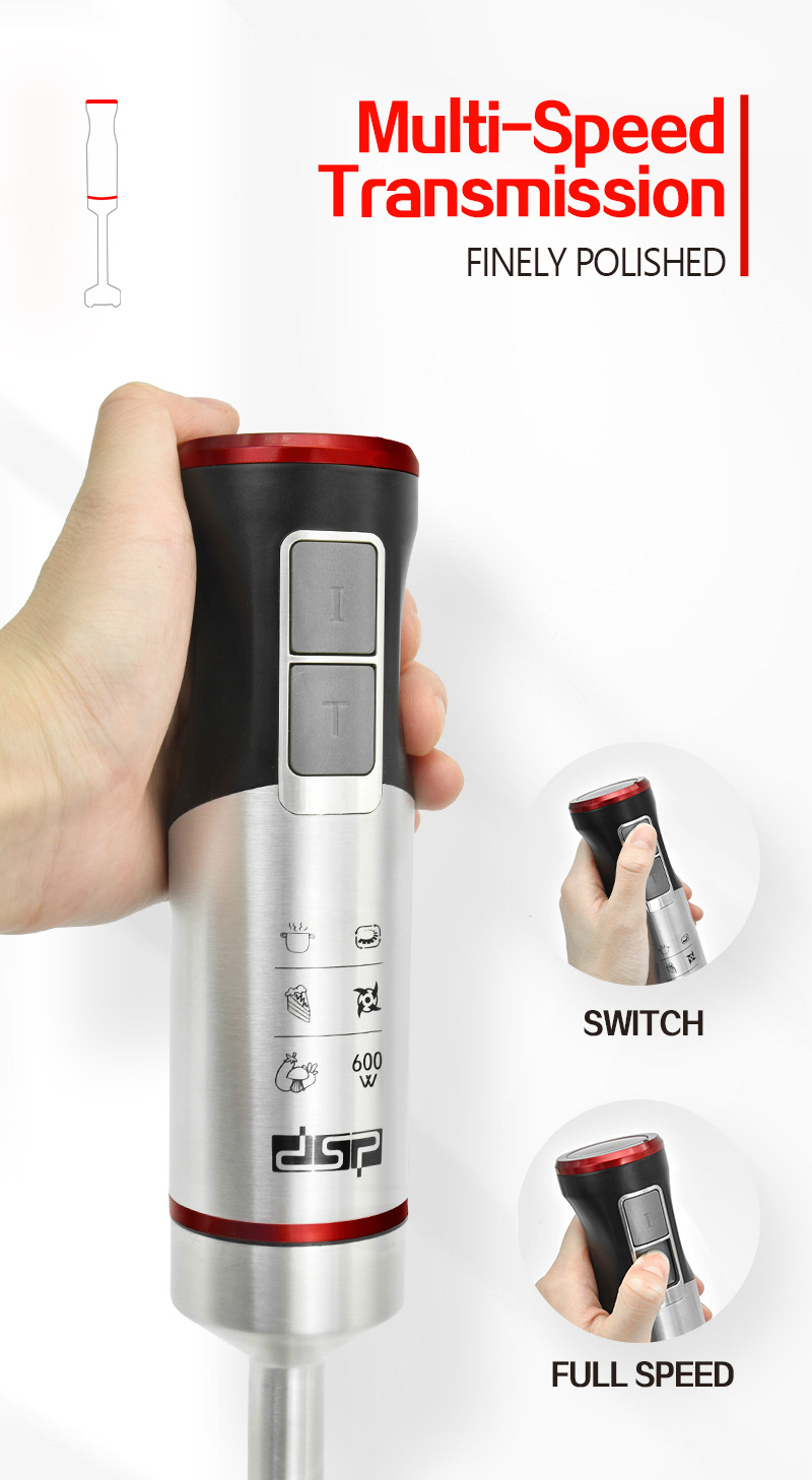 DSP Dansong Home Blender Baby Food Recipe Small Grinding Grinder Meat Handheld Cooking Stick Blender_voghion.com
