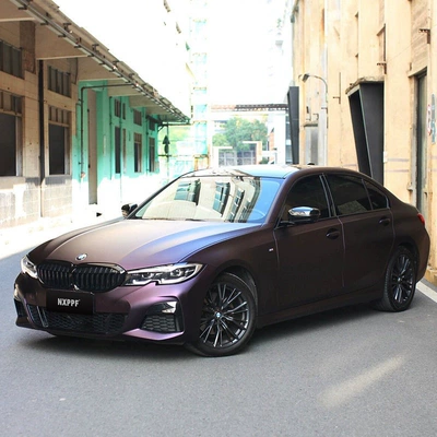 Film Color Change Package, Piano Black | Auto Color Change Film - super-black-fantasy-purple-nationwide-construction-package-default-item