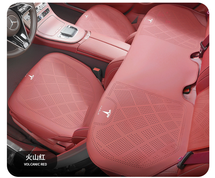 Cross-Border Suitable for Tesla Model 3 Model Y Car Seat Cushion All Year Round Summer Breathable Seat Cover Export