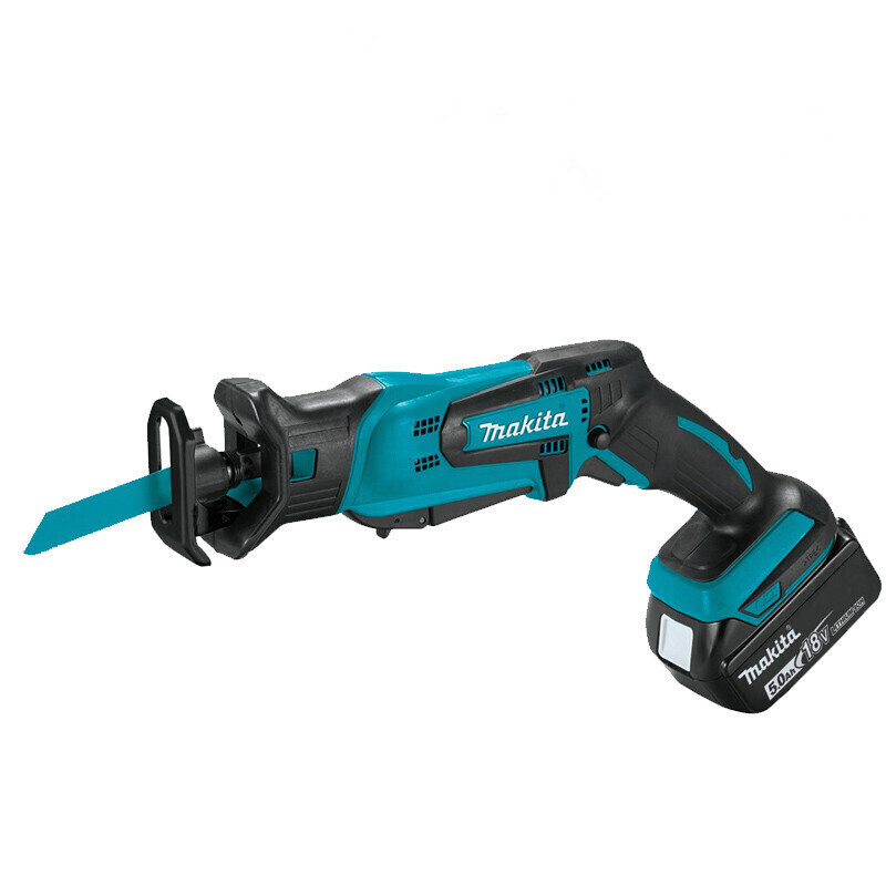 18V sierra eléctrica recargable de litio, sierra eléctrica doméstica, sierra eléctrica de madera portátil al aire libre, DJR185Z eléctrica