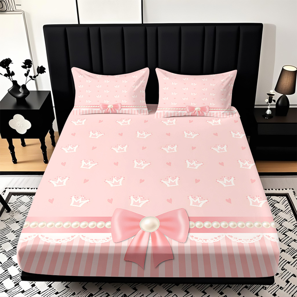 TEMU / JIT transfronterizo para mariposa colorido arco molido impresión digital cama de cama