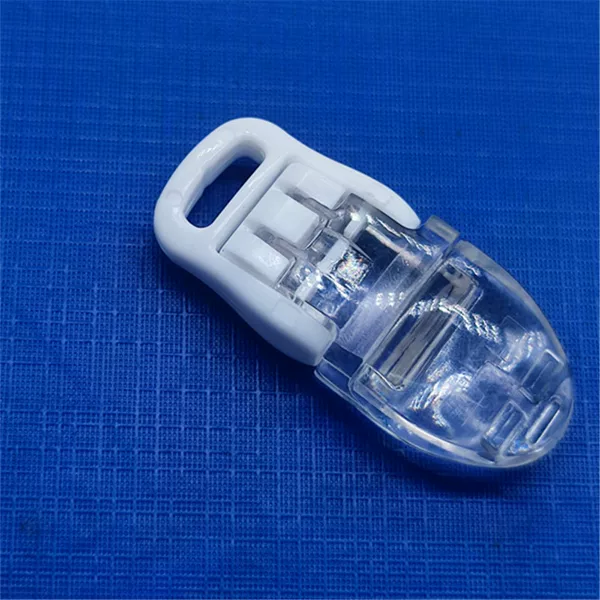 Plastic Transparent Duckbill Clip 8mm Strap Clip DIY Mask Windproof Clip Duckbill Clip