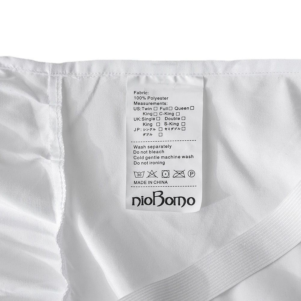 跨境床上用品亚马逊乐天热销日本标准外贸尺寸纯色化纤磨毛床裙