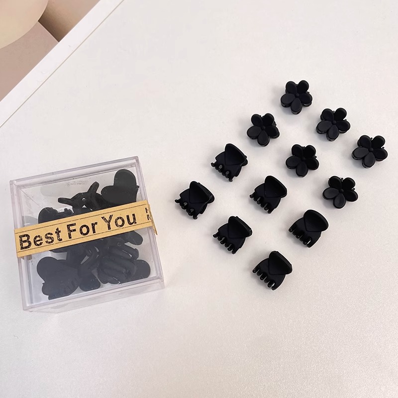 Princesa negra cabeza pequeña agarra pinza de cabello para mujer 2025 nuevo clip de frangeo clip clip de cabello roto clip de frente