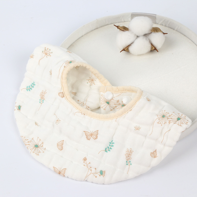 8겹 라운드넥 나비날개