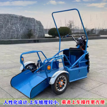 摆渡车解决残疾人出行难题电动三轮可上轮椅残障车电动助残子母车