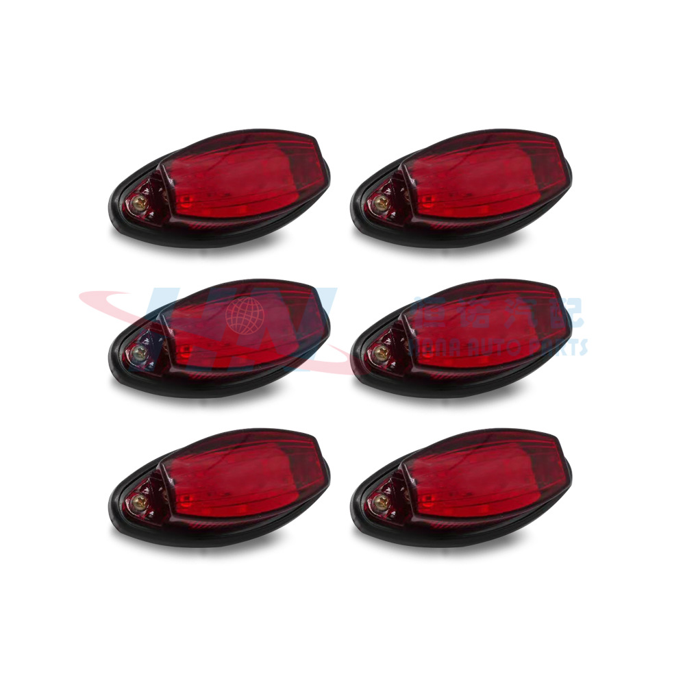 Luz lateral del camión luz de la señal del camión ancho de la luz de la placa LED luz lateral cuadrada