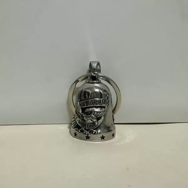European and American Cross-border New Alloy Fashion Retro Trendy Men's and Women's Popular Motorcycle Eagle Bell Joker Bag Hanging Ornaments