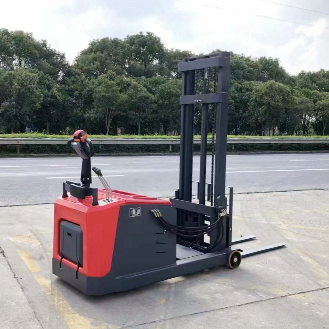 配重前移式全自动堆高车2吨1.5吨小型电动叉车无腿平衡配重堆垛机