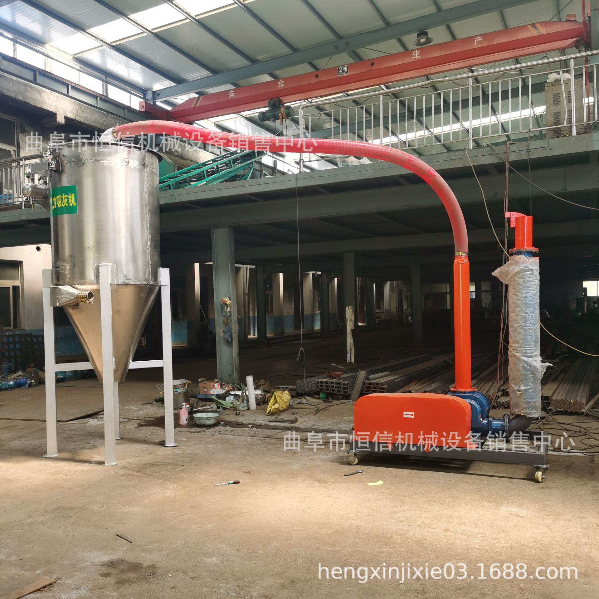 2021新型粉煤灰气力吸灰机生产厂家zcjb 风送化工粉料气力吸粉机