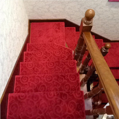 Ward Clouds solid wood ceramic tile stairs carpet Stair carpet Free gum non-slip Corner platform carpet