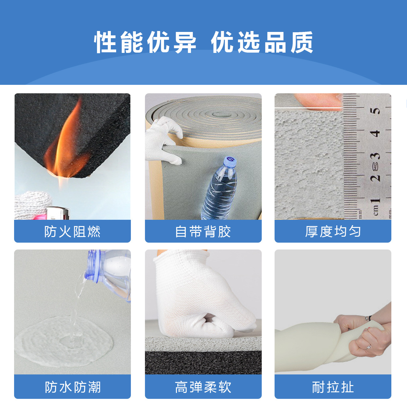 高密度隔音棉牆體填充防撞軟包吸音棉ktv家用自粘牆貼臥室隔音板