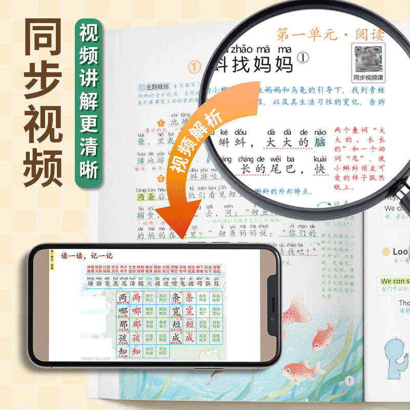 教室ノート 小学生 1～6年生 同期教科書 第1巻 2025年秋 新版 中国語 数学 英語 プレビュー|undefined