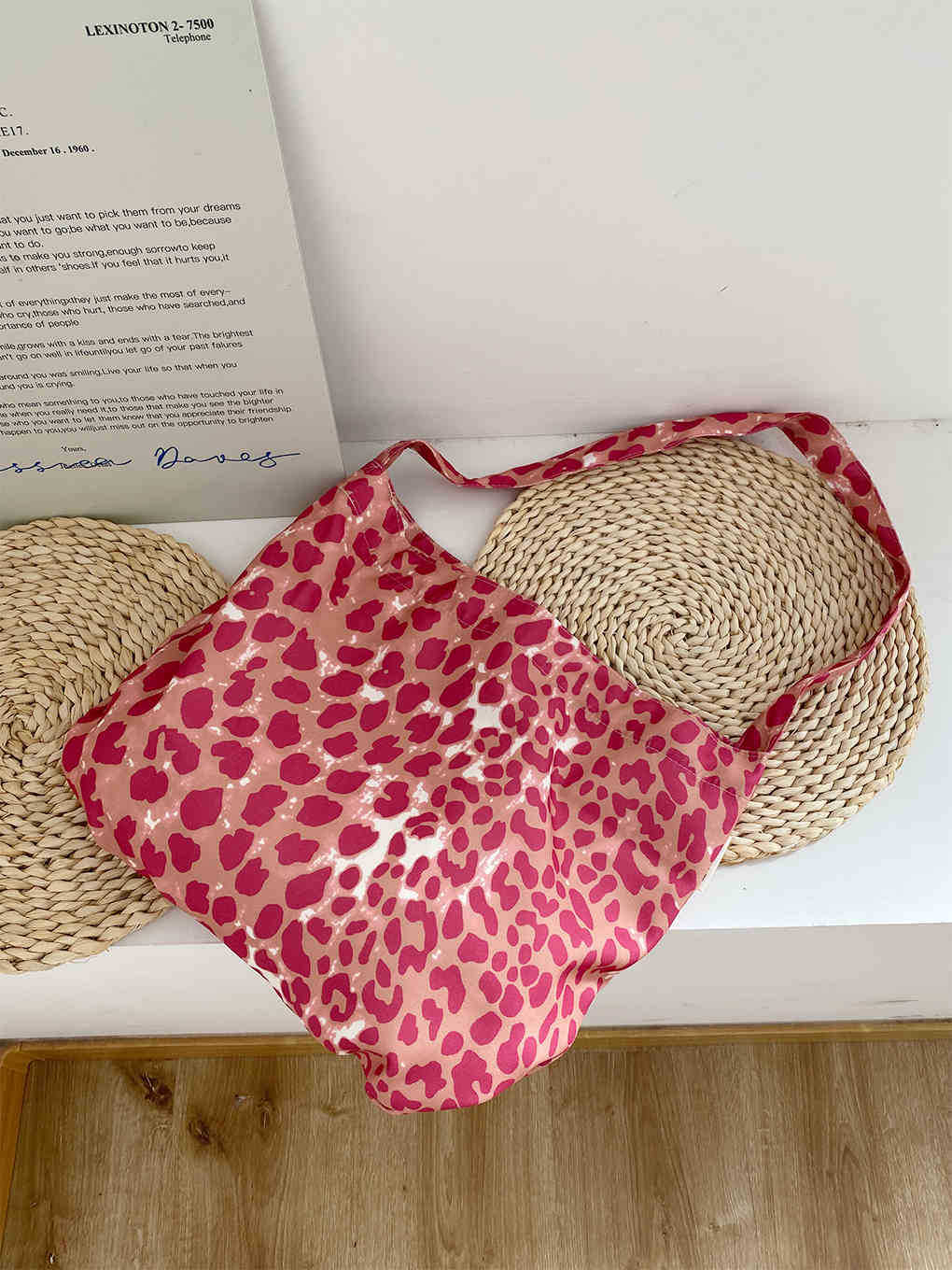 SKU-01-粉色大豹纹