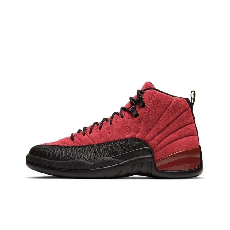 Comercio exterior Putian transfronterizo aj12 Chicago toro negro y blanco Gama azul negro y púrpura azul real Joe 12 zapatillas de baloncesto para hombres y mujeres