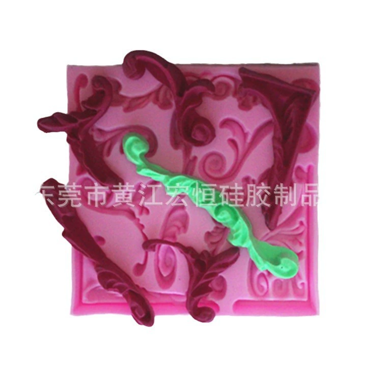 Заводская распродажа в европейском стиле relief pattern fondant сахарная мастика декоративные цветы из смолы каплевидной формы мягкая силиконовая форма