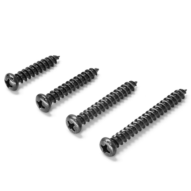 PA 검정색 십자형 셀프 태핑 나사 소형 셀프 태핑 나사 M2 |